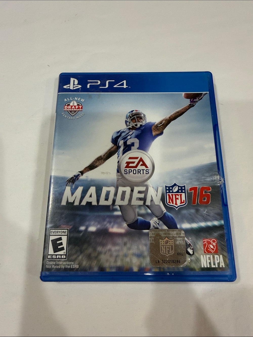 Sony PS4 Madden NFL 16 - Blue and White Cover